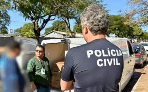 Polícia Civil apreende alimentos sem procedência e com rótulos falsos em distribuidora de Goiânia