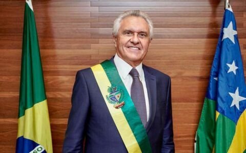 Caiado abre campanha presidencial com carreata em Goiás