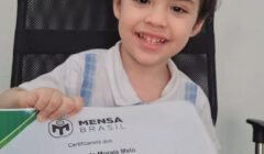 Criança brasileira de 2 anos entra para sociedade mundial de superdotados