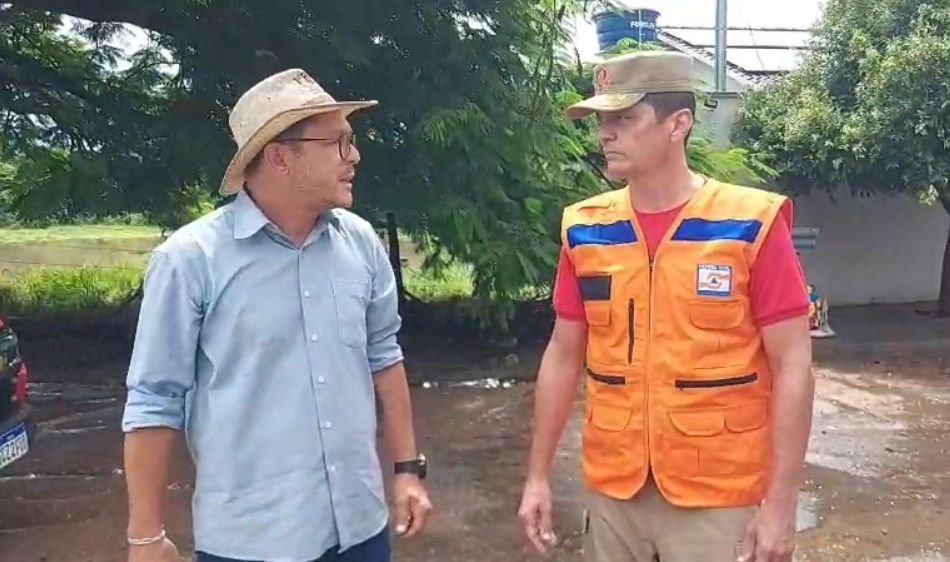 Chuvas intensas provocam alagamentos em Jussara e mobilizam forças de resposta