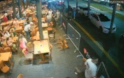 Jovem atira contra bar no Marista, é preso e solto após pagar R$ 24 mil