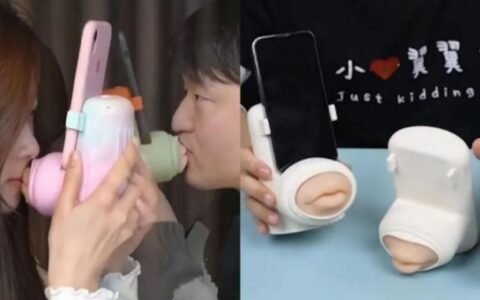 Aparelho de beijo virtual vira febre e causa polêmica online