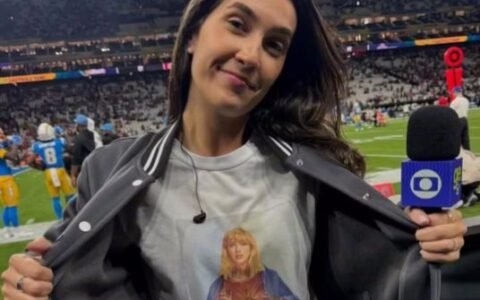 Câmara rejeita moção contra jornalista por camiseta de Taylor Swift