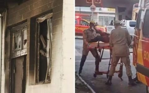 Mulher morre após incêndio em banheiro no centro de Goiânia