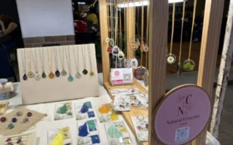 Evento no Centro de Goiânia reúne feira e comidas variadas