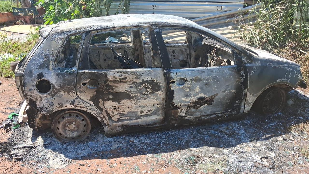 Suspeito é preso por atacar ex, atirar e queimar veículo