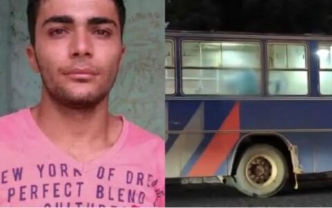 Após esfaquear colega, homem faz reféns em ônibus em Ipameri