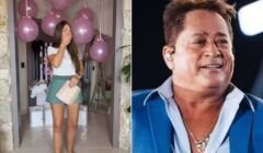Neta de Leonardo ganha bezerros e dinheiro no aniversário