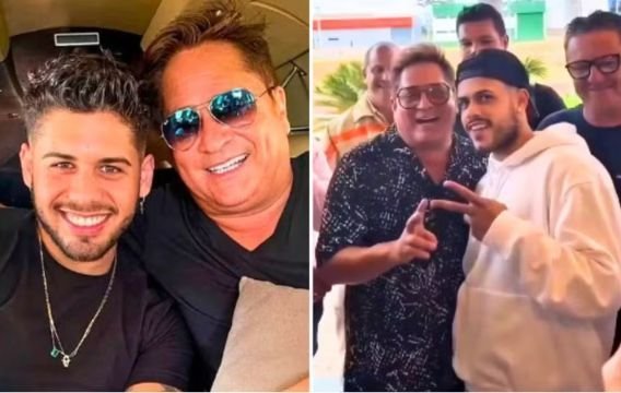 Vídeo de Leonardo com “clone” de Zé Felipe repercute na web