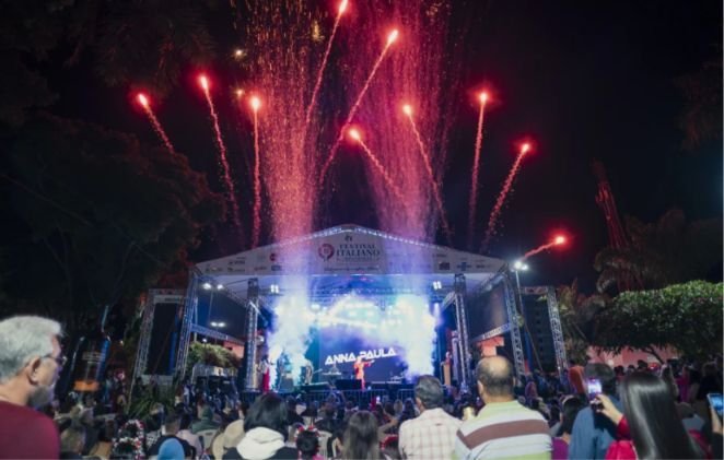 Festival Italiano terá shows de Leonardo e Naiara Azevedo
