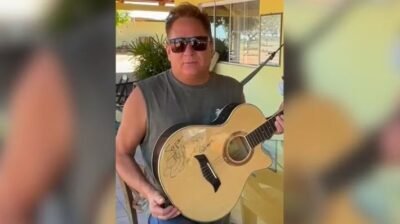 Leilão em Goianésia terá bezerra e violão autografado por Leonardo