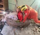 Homem cai em cisterna de 12 metros e é salvo por bombeiros em Itumbiara