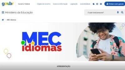 MEC Idiomas: nova plataforma oferta inglês e espanhol gratuitamente