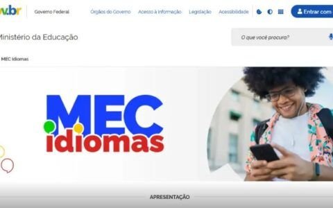 MEC Idiomas: nova plataforma oferta inglês e espanhol gratuitamente