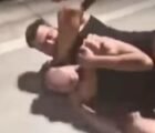 Lutador é filmado chutando adolescente desacordado após mata-leão em Goiânia