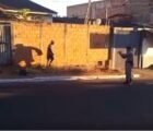 Homem é preso após furtar comércio e ameaçar policiais com tijolos em Rio Verde