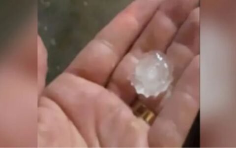 Tempestade com granizo surpreende Goiânia e causa transtornos