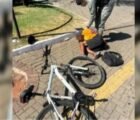 Câmeras flagram furto de bicicleta e suspeito é preso em Goiânia