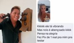 Empolgado com o Pix, Leonardo envia R$ 1 para teste e diverte seguidores