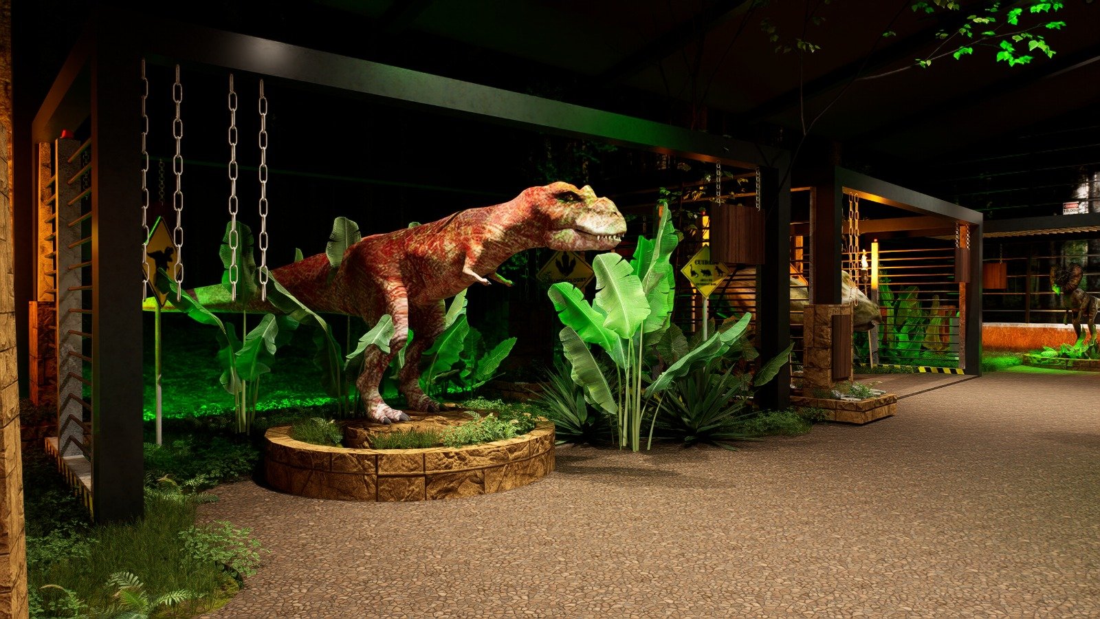 Rio Verde será a primeira cidade do Brasil a receber o Vale Jurássico, maior experiência imersiva sobre dinossauros do país