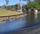 Após carreta tombar no Rio Meia Ponte, empresa leva multa de R$ 2 milhões