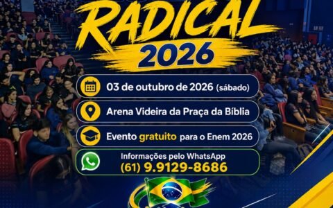 Goiânia terá aulão gratuito para quem fará o Enem 2026
