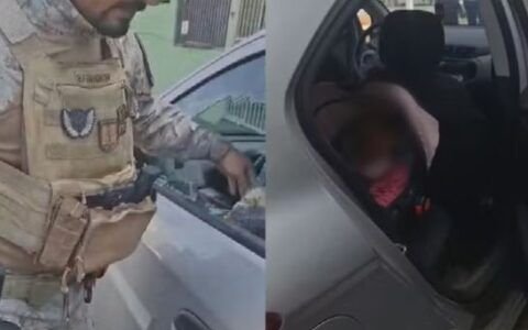 Bebê de 10 meses é resgatada após ficar presa em carro em Trindade