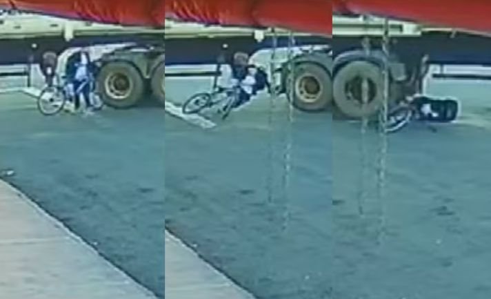 Menino de 12 anos é arrastado por caminhão em Goiás; vídeo