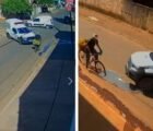 Ciclista é atingido por ambulância após batida em Terezópolis