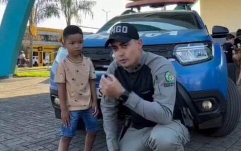 Menino pede ajuda à PM após briga com o próprio tio