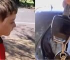Crianças choram ao descobrir que novo carro é da família
