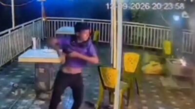 Explosão em churrasqueira deixa noiva gravemente ferida
