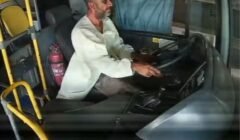 Homem furta ônibus e dirige em zigue-zague no DF