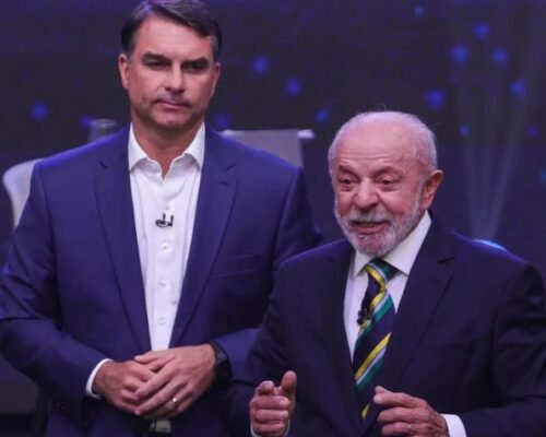 Quaest: Flávio tem 45% e Lula, 44% no segundo turno