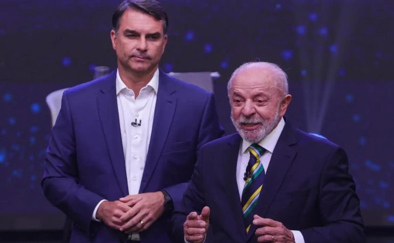 Quaest: Flávio tem 45% e Lula, 44% no segundo turno
